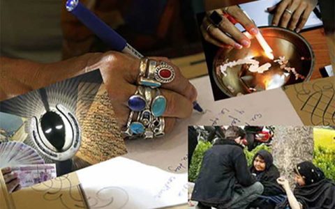 اخاذی از دختران جوان با شیوه جن گیری 1 اخاذی از دختران جوان با شیوه جن گیری