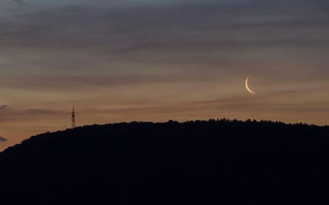 هلال ماه رمضان