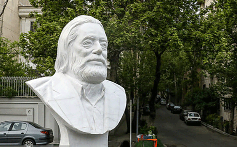 مجسمه جمشید مشایخی