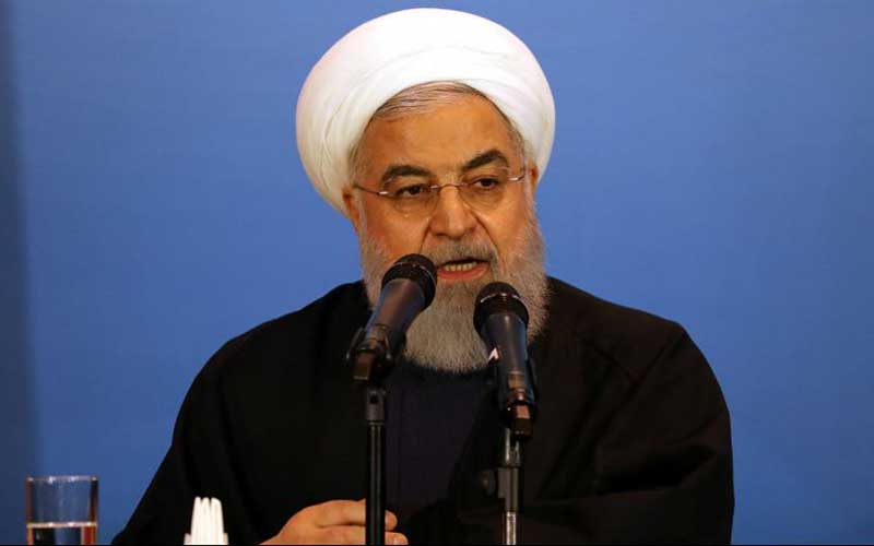 واکنش روحانی به تحریم رهبر معظم انقلاب از سوی آمریکا: خوشمزه است؛ ما آنها را راه نمی دهیم، آنها می گویند شما به آمریکا نیایید