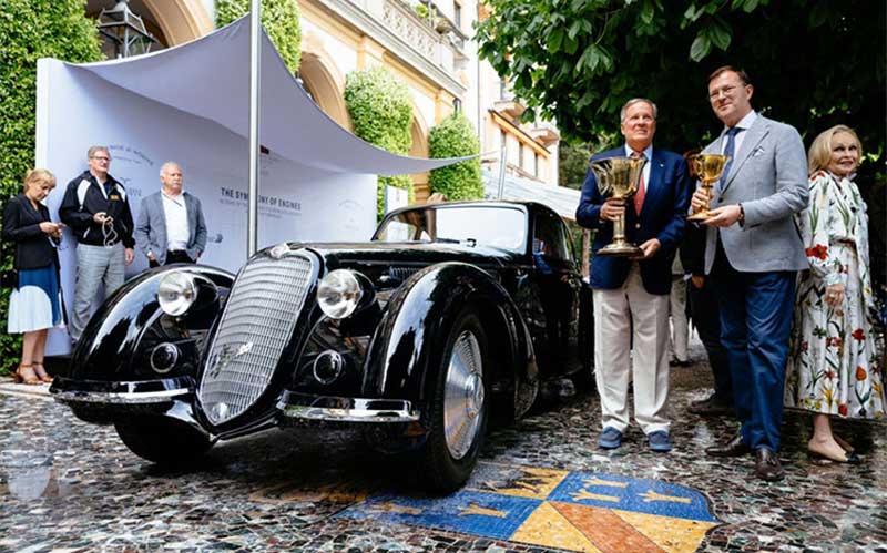 آلفارومئو 8C 2900B برترین خودروی کلاسیک در کونکورسو الگانزا ۲۰۱۹ انتخاب شد