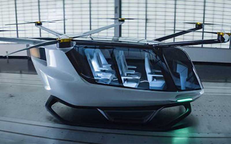 اولین خودروی پرنده هیدروژنی با طراحی بی ام و معرفی شد