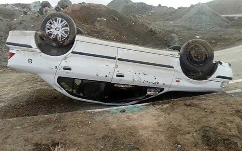 واژگونی سمند ۵ نفر را به کام مرگ فرستاد