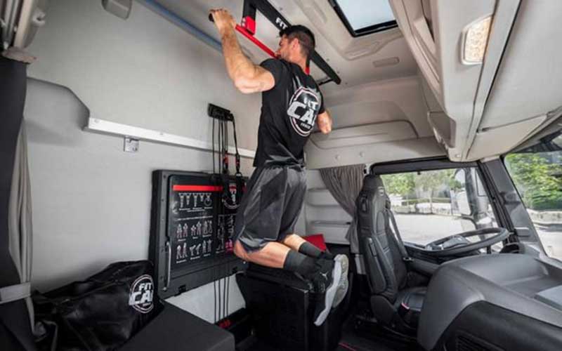 کامیون ایوکو Fit Cab با تجهیزات ورزشی معرفی شد