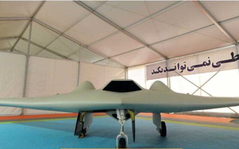 فیلمی که نشان می‌دهد پهپاد ایرانی سالم به پایگاه برگشته است