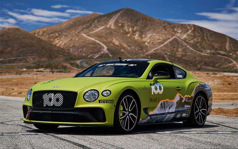 بنتلی کنتیننتال جی تی، رکورد سرعت پایکس پیک را شکست