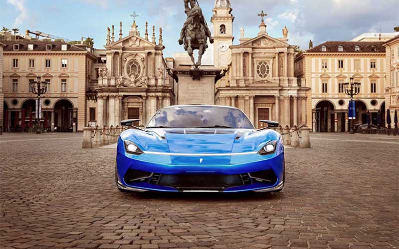 نمایش مدل جدید پینین فارینا باتیستا در ایتالیا