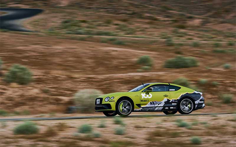 بنتلی کنتیننتال جی تی، رکورد سرعت پایکس پیک را شکست