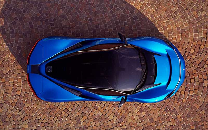 نمایش مدل جدید پینین فارینا باتیستا در ایتالیا