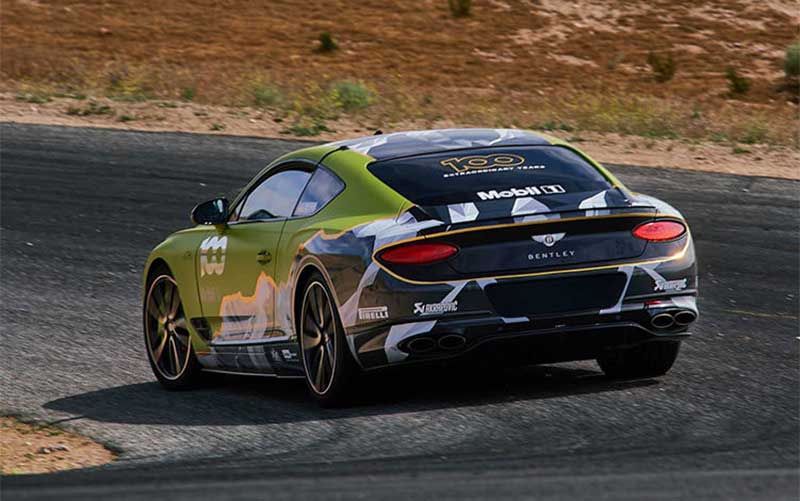 بنتلی کنتیننتال جی تی، رکورد سرعت پایکس پیک را شکست