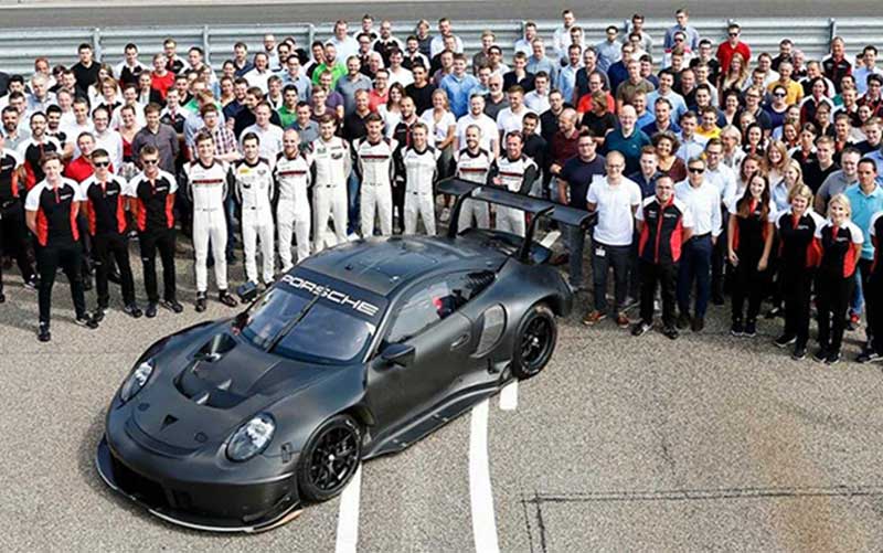 پورشه 911RSR رونمایی شد