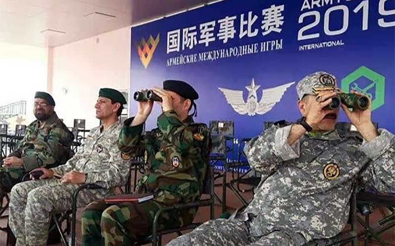 تیم ارتش ایران به منظور شرکت در مسابقات نظامی وارد چین شد
