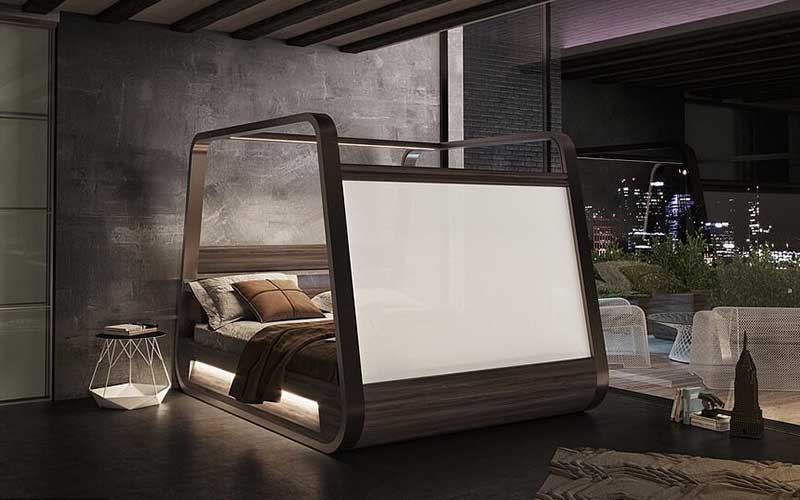 تختخواب هوشمند برای تماشای تلویزیون طراحی شد