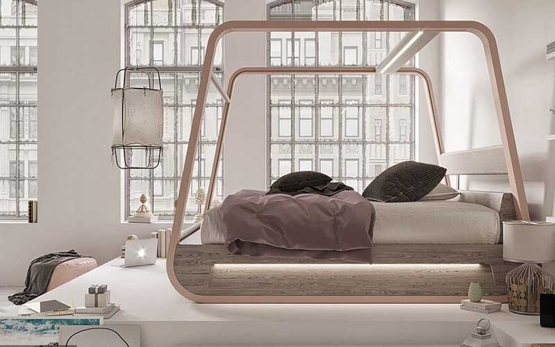 تختخواب هوشمند برای تماشای تلویزیون طراحی شد