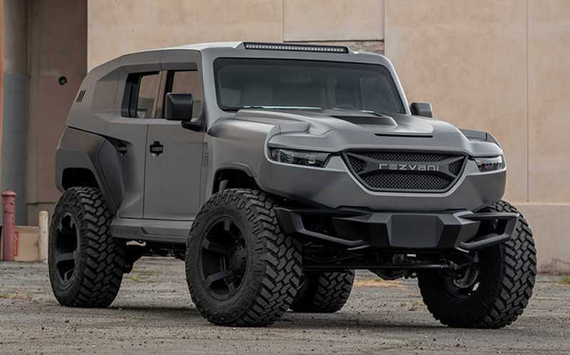 شاسی بلند رضوانی تانک 2020 رونمایی شد