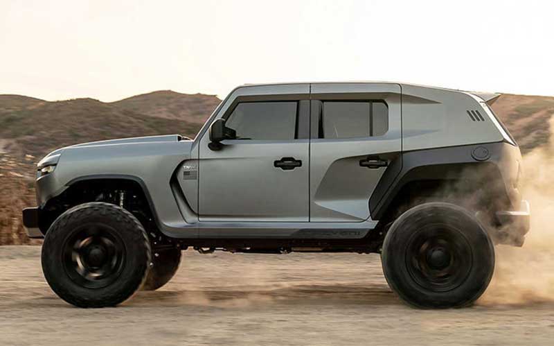 شاسی بلند رضوانی تانک 2020 رونمایی شد