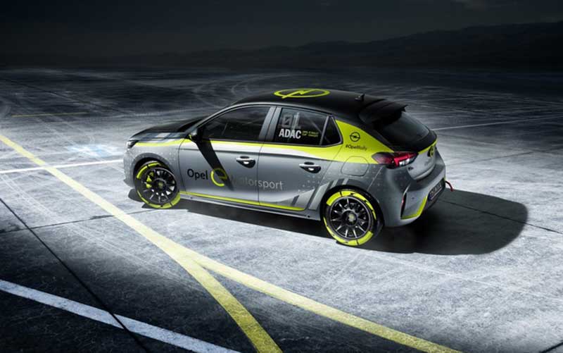اوپل کورسا e، اولین خودروی الکتریکی رالی