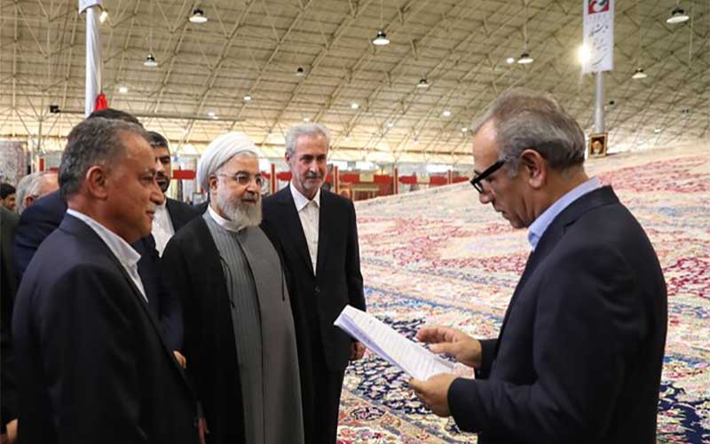 نمایشگاه فرش دستباف تبریز افتتاح شد