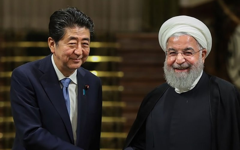 نخستوزیر ژاپن خواهان دیدار مجدد با روحانی شد