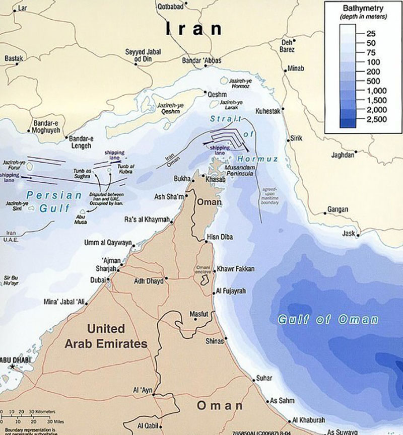 عبور ۲۰ درصد نفت جهان از شاهرگی به اسم "تنگه هرمز"