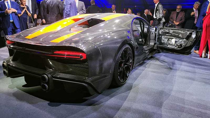 بوگاتی شیرون سوپراسپرت +300 رونمایی شد