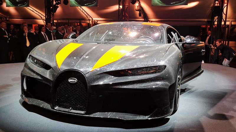 بوگاتی شیرون سوپراسپرت +300 رونمایی شد