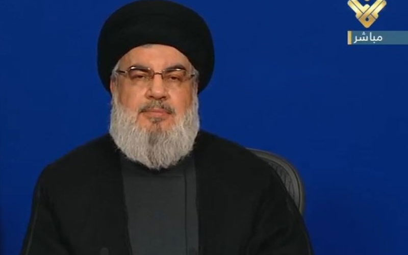 سید حسن نصرالله: به دروغ گفتند من تظاهرکنندگان را تهدید کردهام