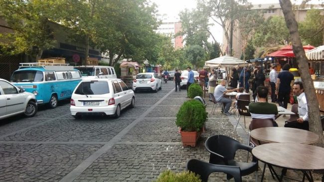 فود استریت شهرک غرب تهران دقیقا کجاست؟