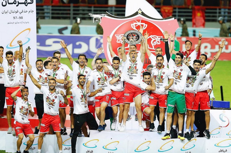 قهرمانی پرسپولیس در جام حذفی