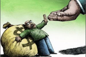مالیات گرفتنی است، دادنی نیست