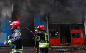 آتش‌سوزی در هتل خیابان ناصرخسرو
