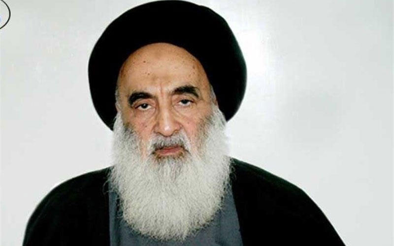 آیت الله سیستانی: حمله به تظاهرات کنندگان مسالمتجو مجاز نیست