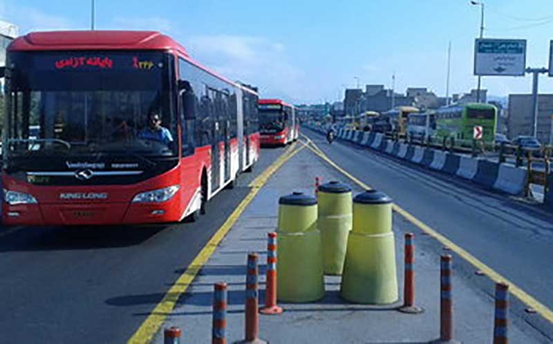 اجرای طرح آزمایشی عرضه بلیط تک سفره در خط یک BRT اجرای طرح آزمایشی عرضه بلیط تک سفره در خط یک BRT