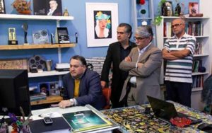 بازدید مدیرعامل بنیاد سینمایی فارابی از انجمن سینمای جوانان بوشهر