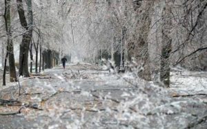 بیش از ۵۰۰ زخمی در حوادث ناشی از لغزندگی جاده‌ها در غرب اوکراین