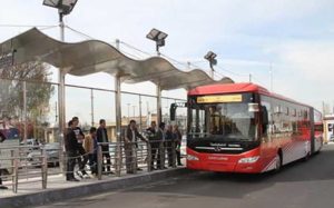 تغییر مسیر موقت خط یک BRT برای برگزاری مراسم راهپیمایی