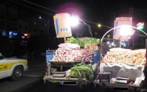 ساماندهی ۸۰۰ وانت‌بار فروش میوه در شرق تهران
