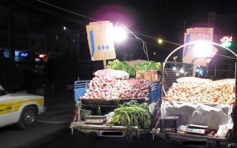 ساماندهی ۸۰۰ وانت‌بار فروش میوه در شرق تهران