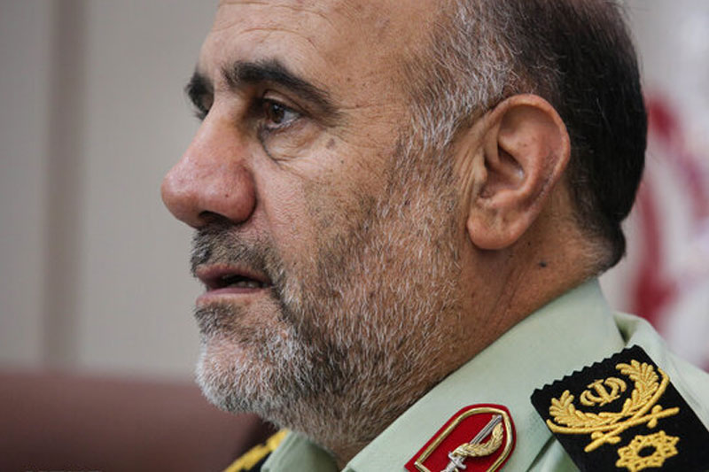 سردار حسین رحیمی رئیس پلیس تهران بزرگ