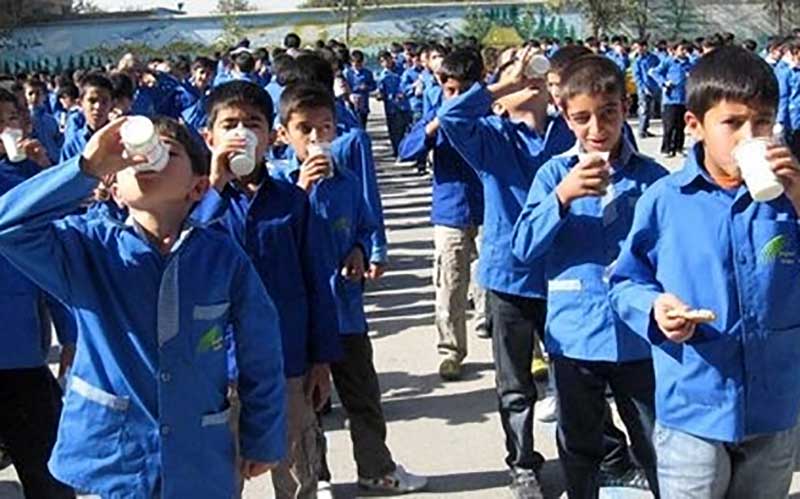 شیر رایگان از فردا در مدارس توزیع می‌شود