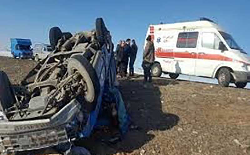 علت واژگونی وانت‌نیسان حامل دانش‌آموزان بشاگردی اعلام شد