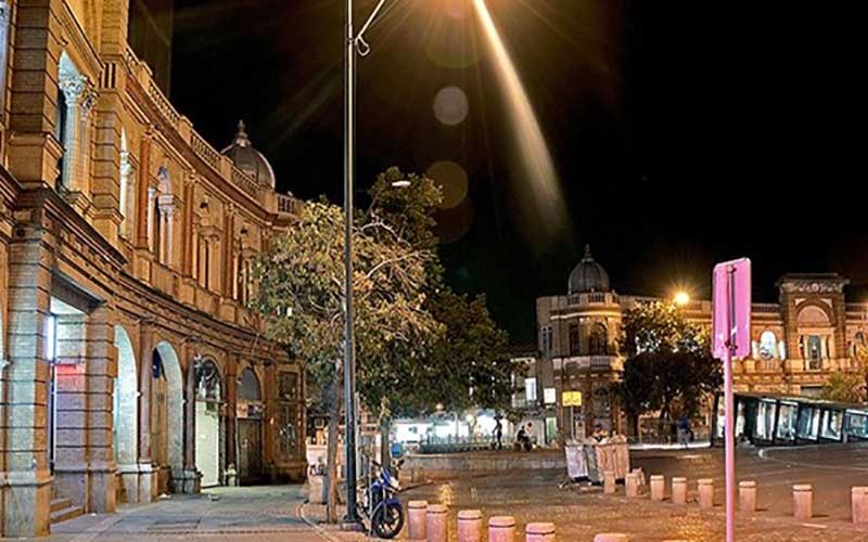 مرمت نمای قجری حسن‌آباد تا عید