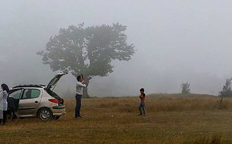 نجات گردشگران مفقودی جنگل ابر