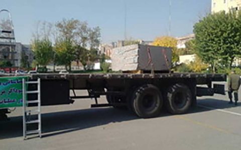 کشف سنگ تریاک یک تنی در راه پایتخت