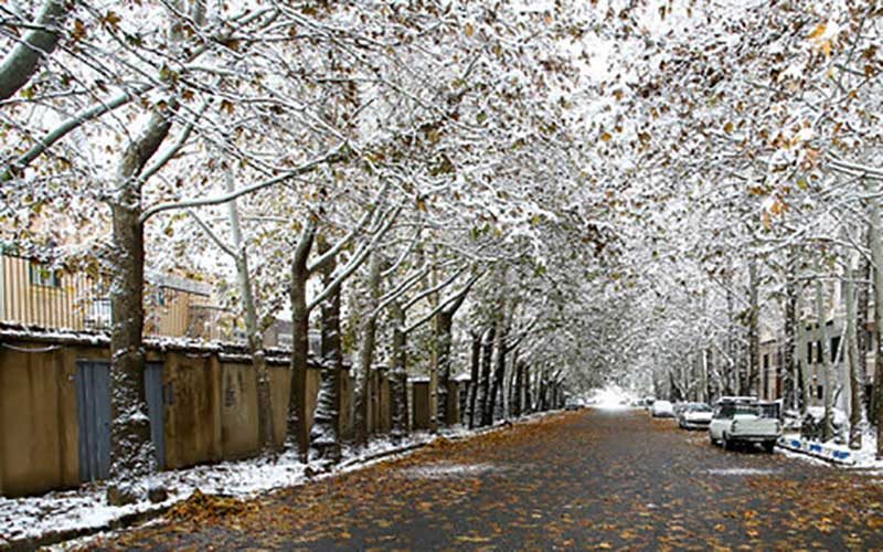بارش برف و باران در بیشتر مناطق کشور