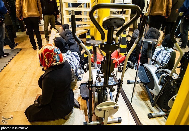 باشگاه ورزشی مختلط در خیابان فرشته پلمب شد/تصاویر