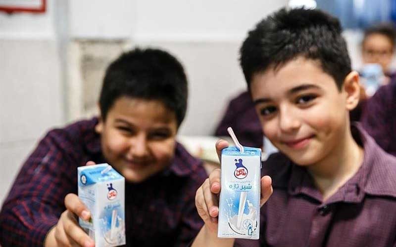 بودجه شیر مدارس در سال ۹۹ مشخص شد