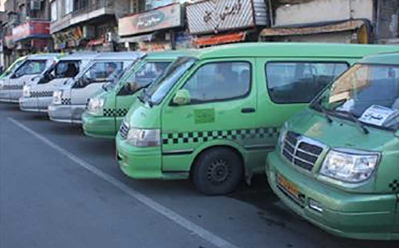تحویل کارت های سوخت تاکسی‌های ون با سهمیه ۶۰۰ لیتر