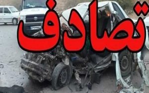 تصادف دو کامیون یک کشته بر جای گذاشت