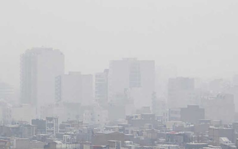 جولان آلودگی هوا در اتمسفر بی‌خبری ساوه!